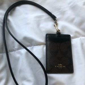 Coach Lanyard